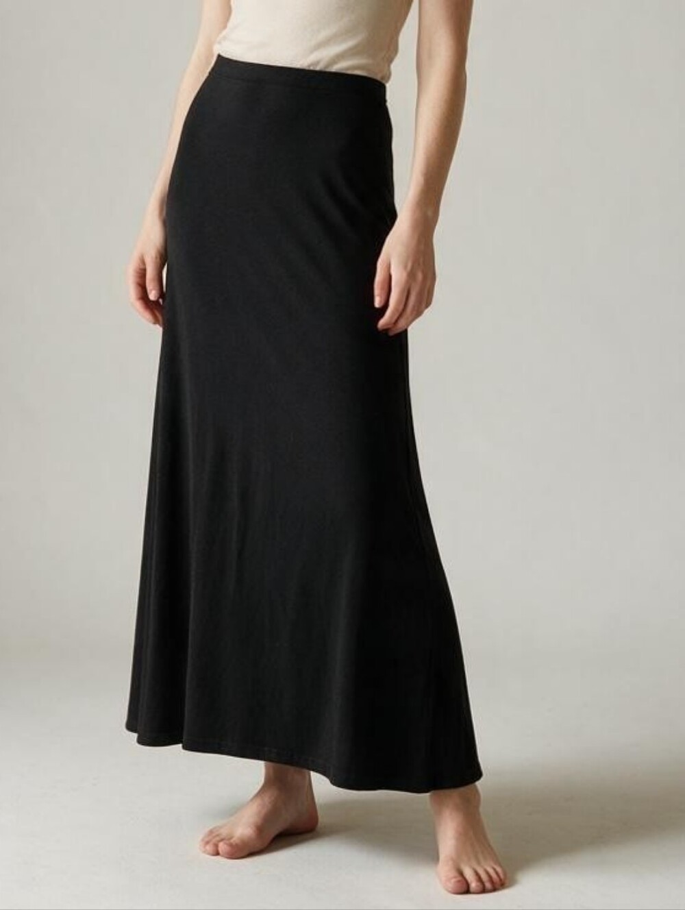 Prima Vintage 90's Black Maxi Skirt